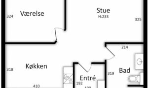 2 værelses lejlighed - Indre Vordingborgvej